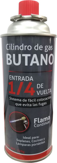 CILINDRO DE GAS BUTANO 220G MARCA VOX 27815